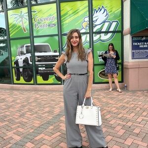 Very elegant one piece black and white